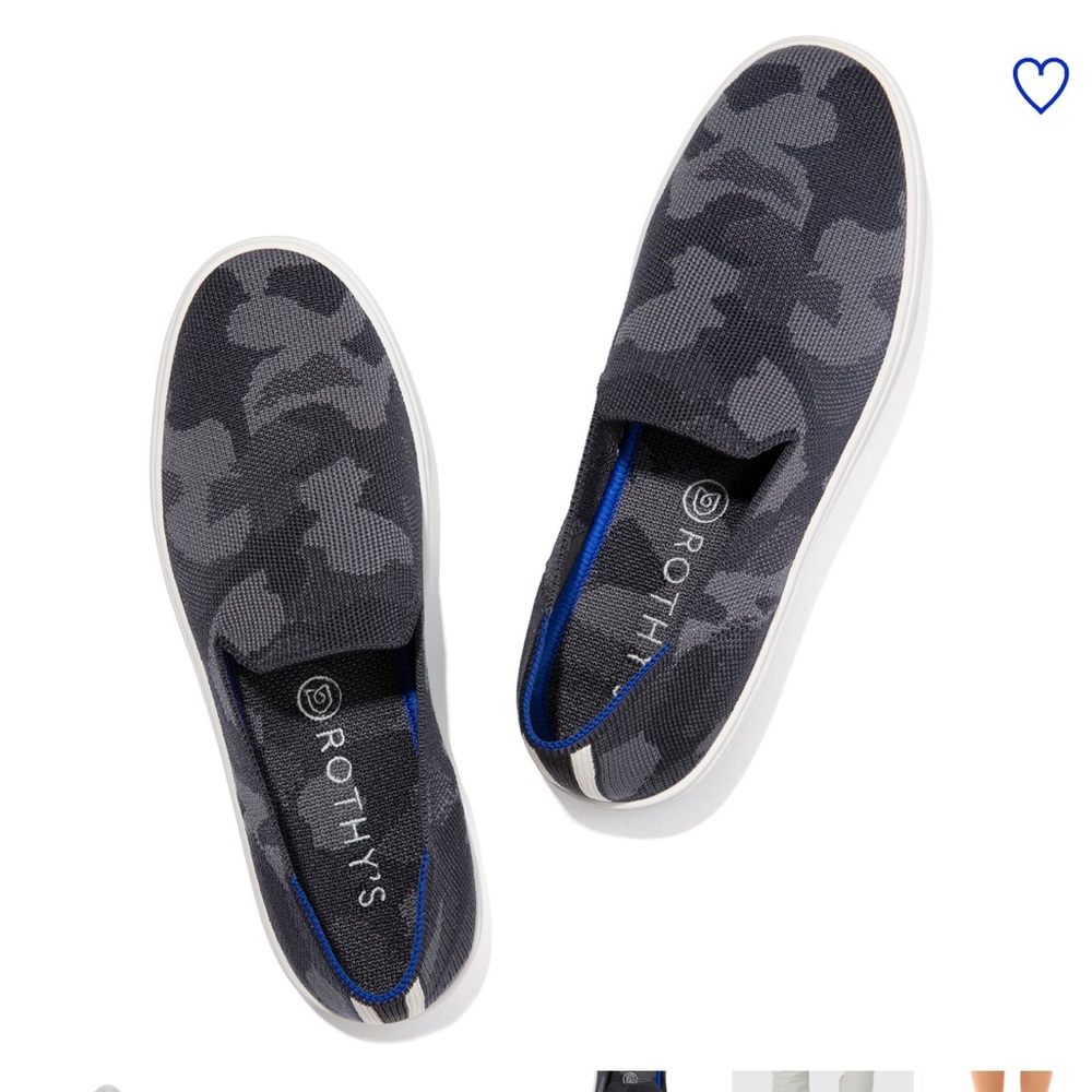 Grey Camo Slip-On Rothy’s